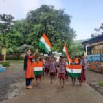 Selfie With Tiranga @ Z P SCHOOL VEVAJI DONGARPADA