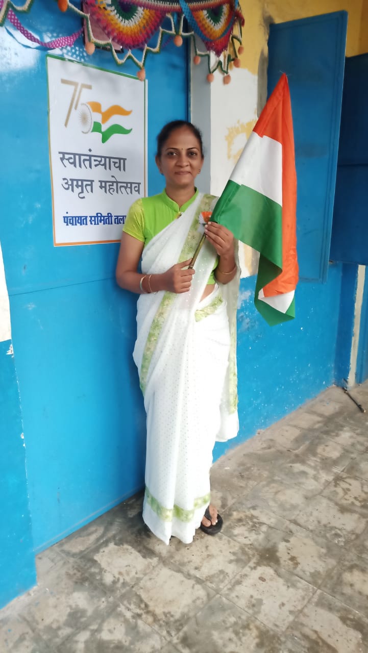 Selfie With Tiranga @ z p school vevaji gujrati