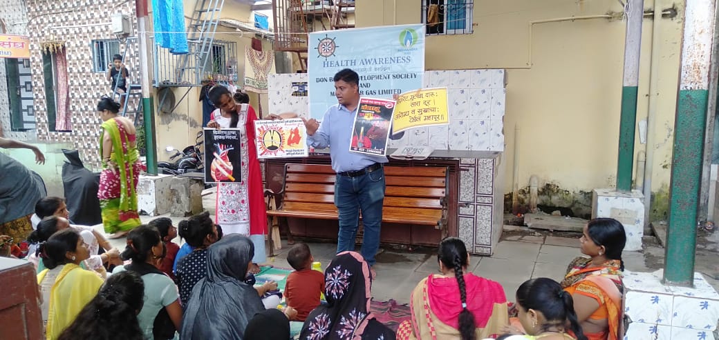 महिला बचत गटांना  ” तंबाखू आणि तंबाखूजन्य पदार्थ दुष्परिणाम “विषयावर मार्गदर्शन संपन्न