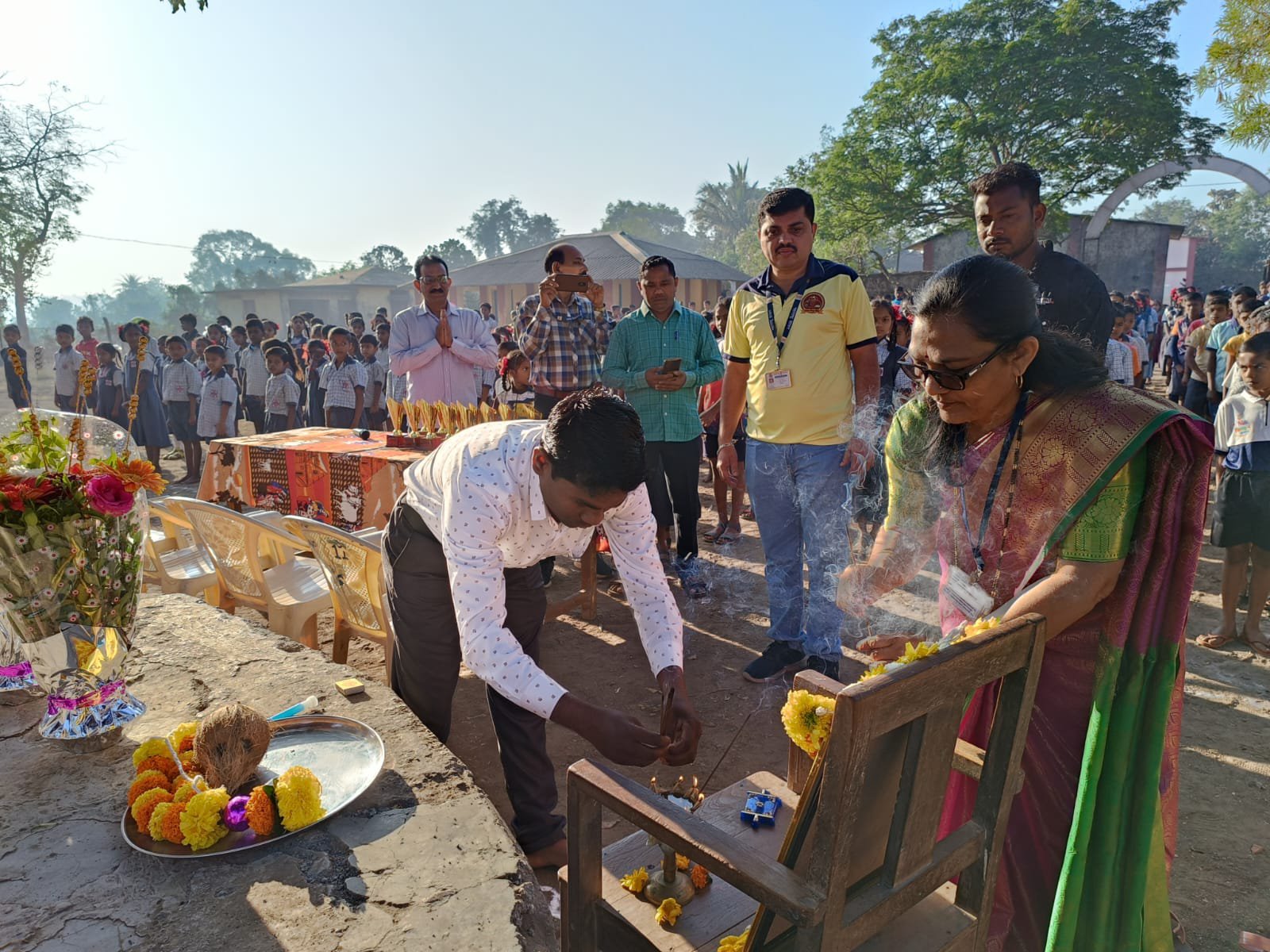 चाहडे केंद्राच्या केंद्रस्तरीय क्रीडास्पर्धा संपन्न | क्रीडास्पर्धा क्षणचित्रे