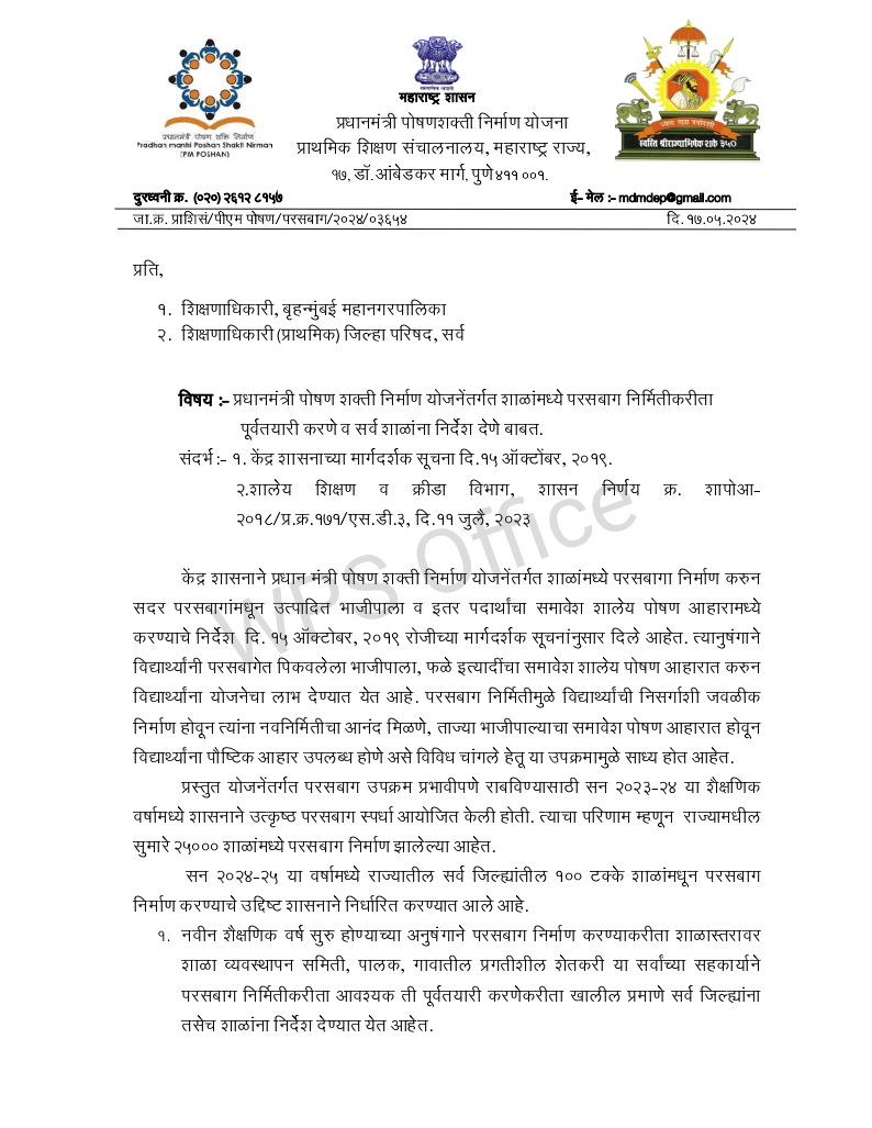 PM POSHAN SHAKTI SCHEME 2024  PRIZES |IMP INSTRUCTIONS |