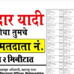 मतदार यादीत नाव शोधा… हि आहे सोपी पद्धत…